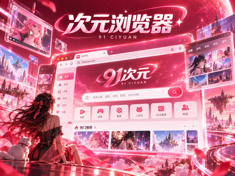 91次元 / 91 CIYUAN 次元浏览器配图